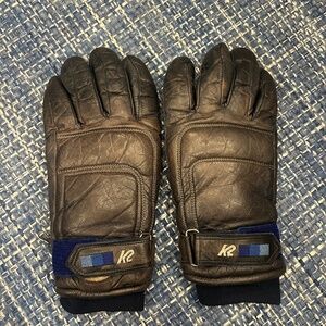 K2 Leather Ski Gloves